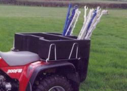 Wydale ATV Rear Quiver Box- Ideal for transporting fence posts and longer tools- Agricultural product