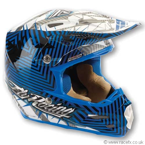 Fly Formula Helmet Clash Blue- Race Wear
