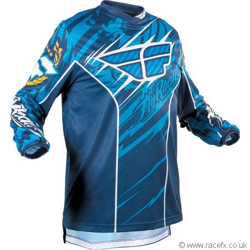 Fly F16 Blue Jersey 2010- Race Wear