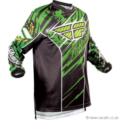 Fly F16 Green Jersey 2010- Race Wear