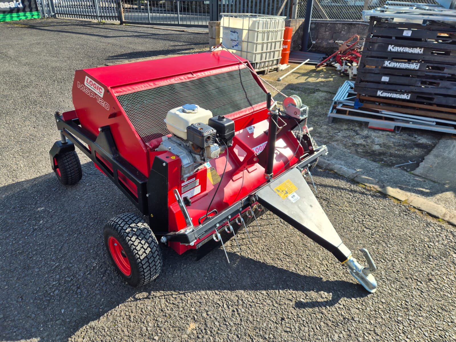 Logic MSP120 W/T Sweeper Collector - 2017 - Excellent Condition - Very Little Use